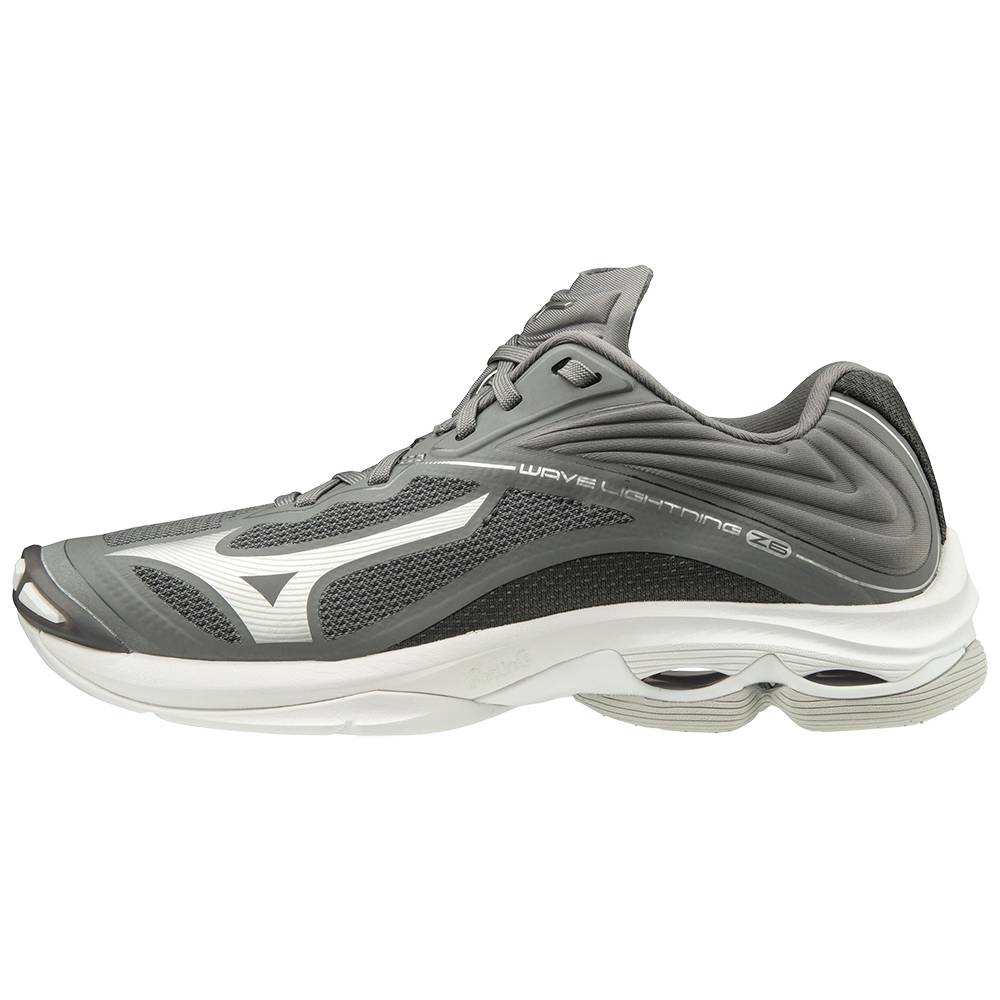 Sapatilhas Voleibol Mizuno Wave Lightning Z6 - Homem - Cinzentas - FTEHX5084